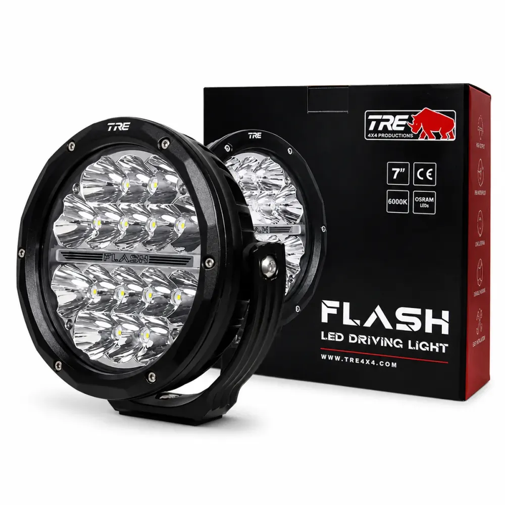 TRE 4x4 FLASH Series 7" Driving Light