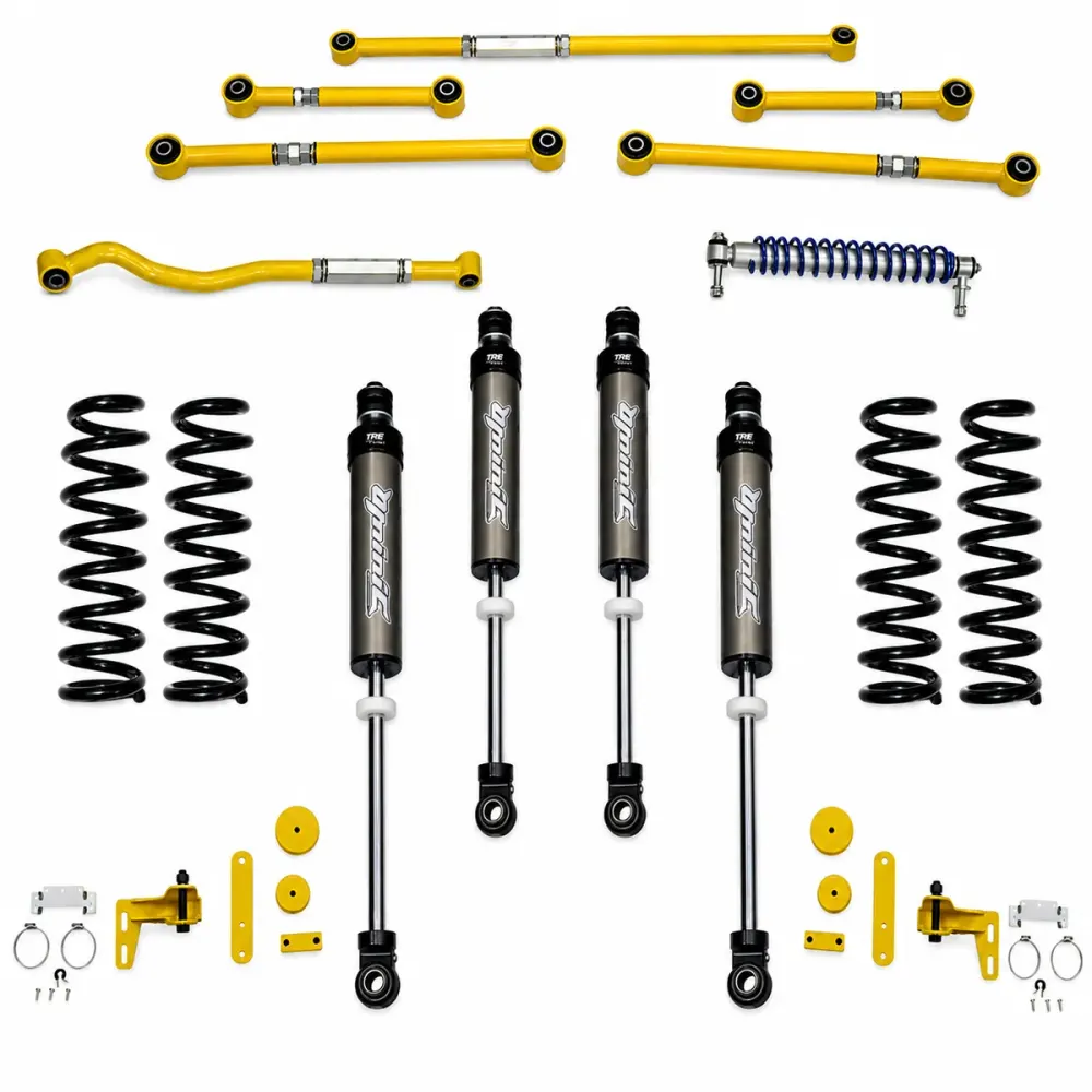 Kit de suspensión TRE 4x4 Monotube Nitro 4" sin reservorio para Toyota Land Cruiser 80